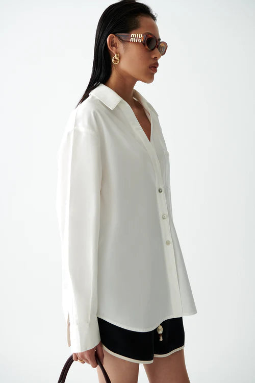 Georgie Shirt - Ivory Sancia
