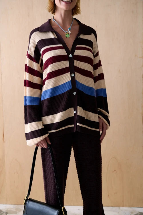 Ebony Knit Cardigan - Black Forrest Sancia