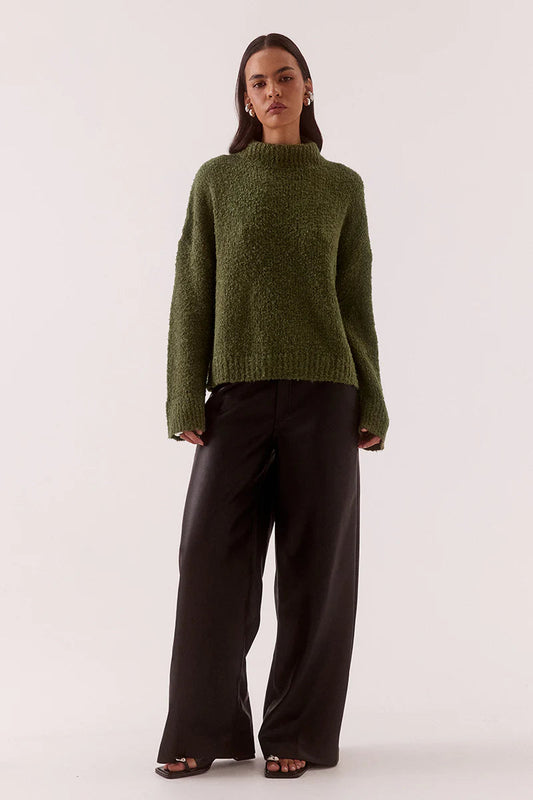 Verse Sweater - Khaki Sovere
