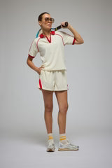 Rhodes Terry Short - Coconut Araminta James
