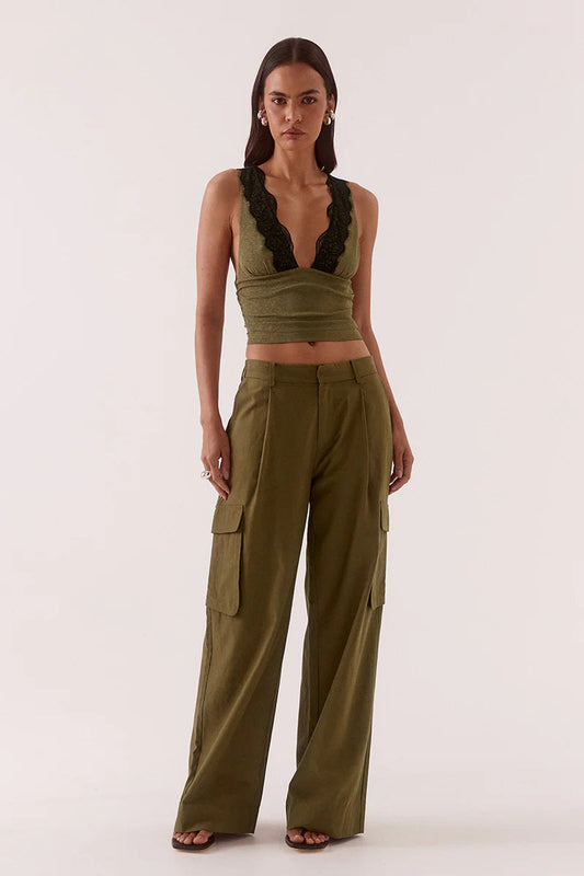Loni Top - Olive Sovere