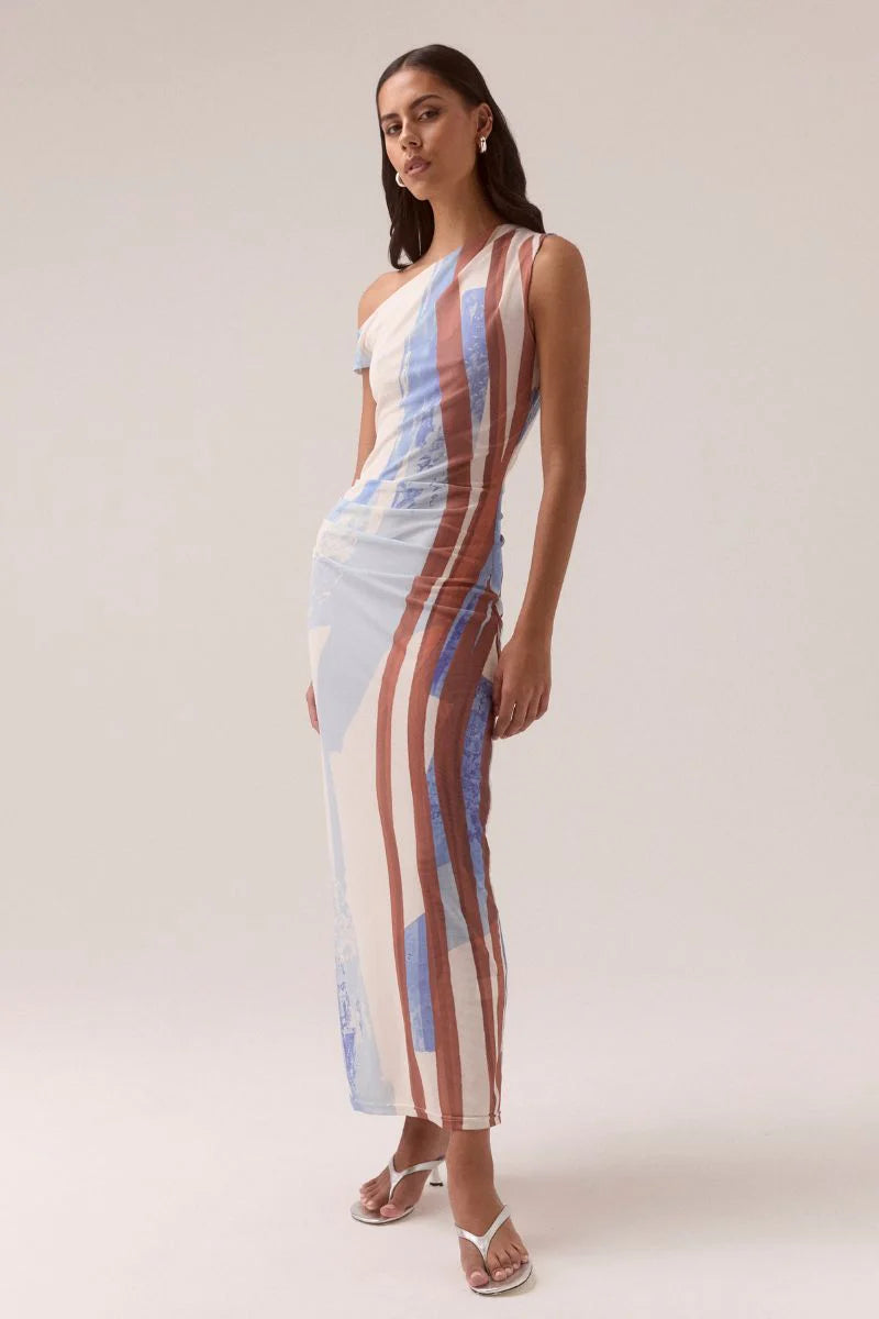 Hunter Mesh Dress - Blue Spice Sovere
