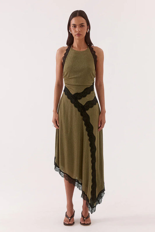 Loni Dress - Olive Sovere