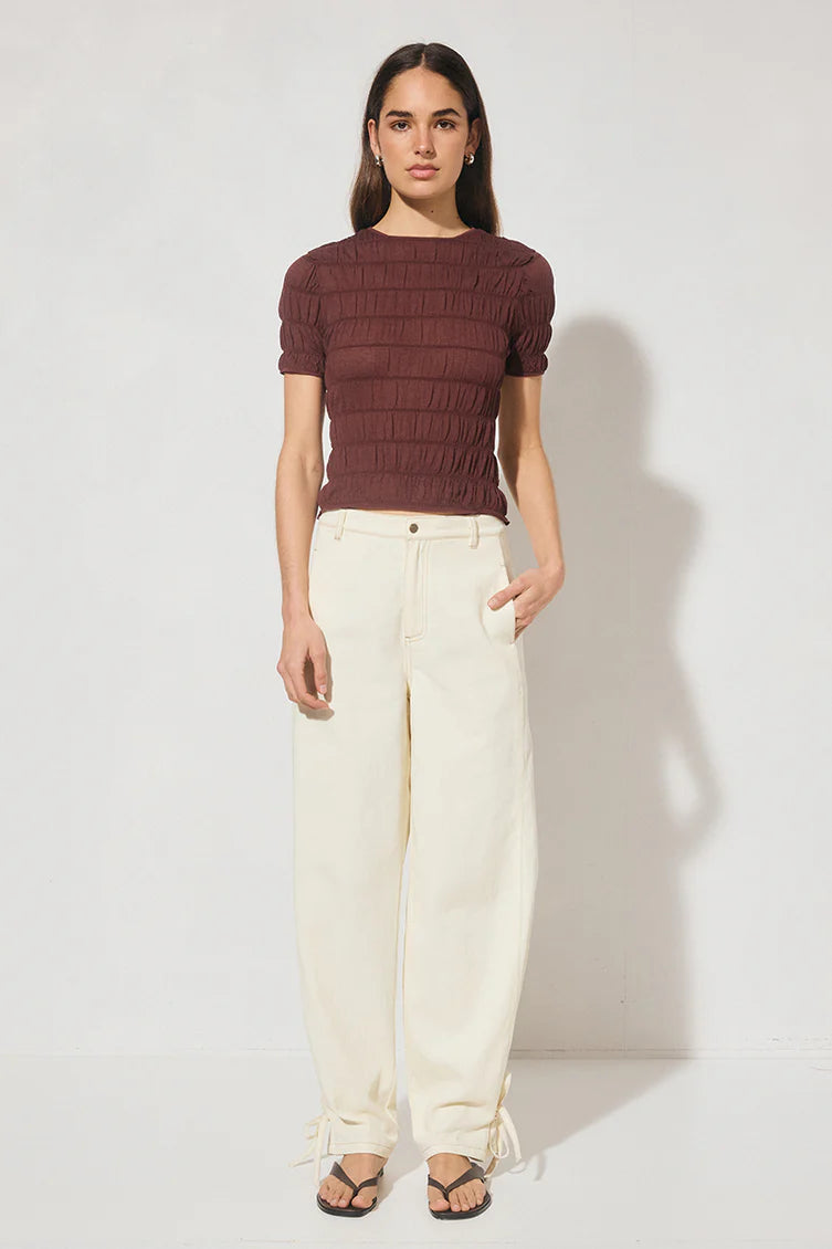 Vega Knit Top - Plum Mon Renn