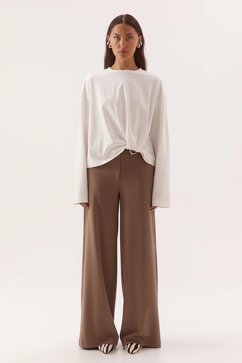 Izel Longsleeve - Chalk Sovere
