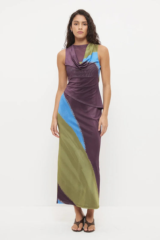 Sense Dress - Painterly Aura Mon Renn