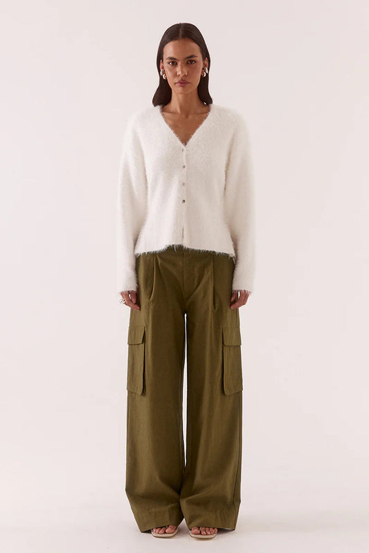 Sabine Cargo Pants - Khaki Sovere