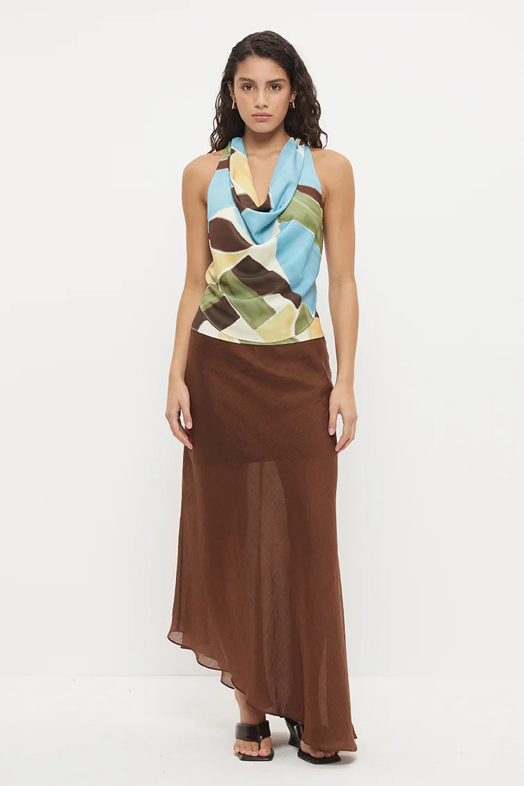 Essence Top - Abstract Painterly Mon Renn