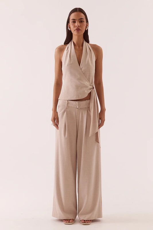 Deena Pant - Beige Sovere