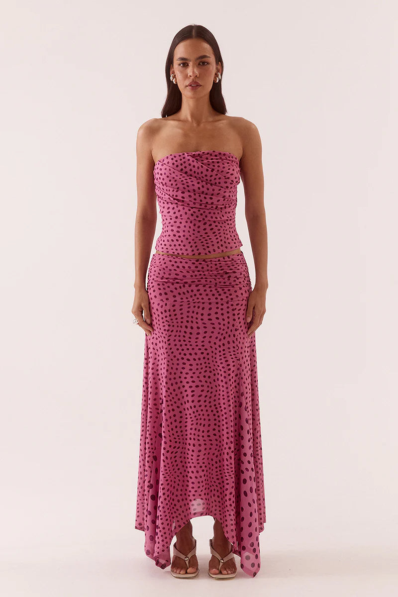 Zuri Skirt - Mauve Sovere