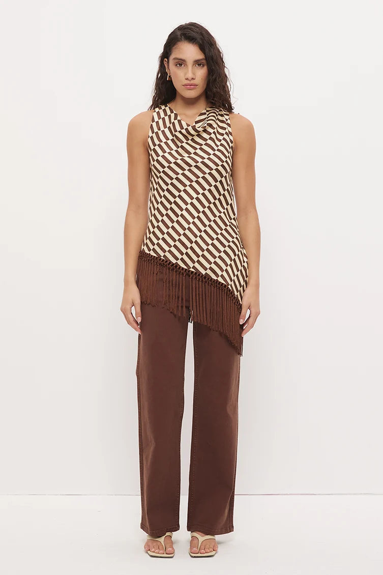Imprint Top - Tiktak Print Mon Renn