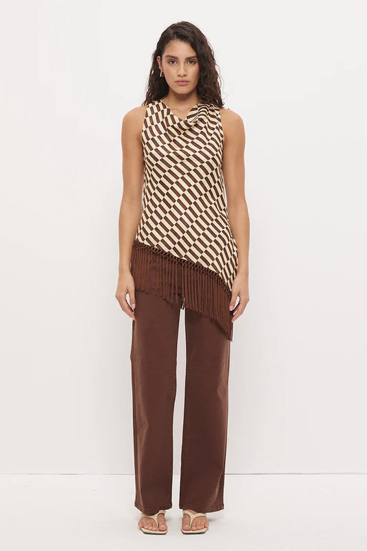 Imprint Top - Tiktak Print Mon Renn