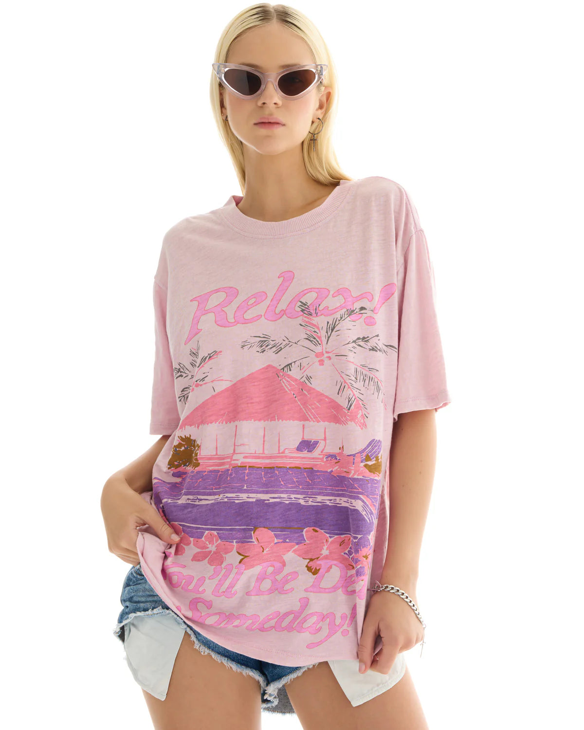 Relax You'll Be Dead Someday T-Shirt The Tales