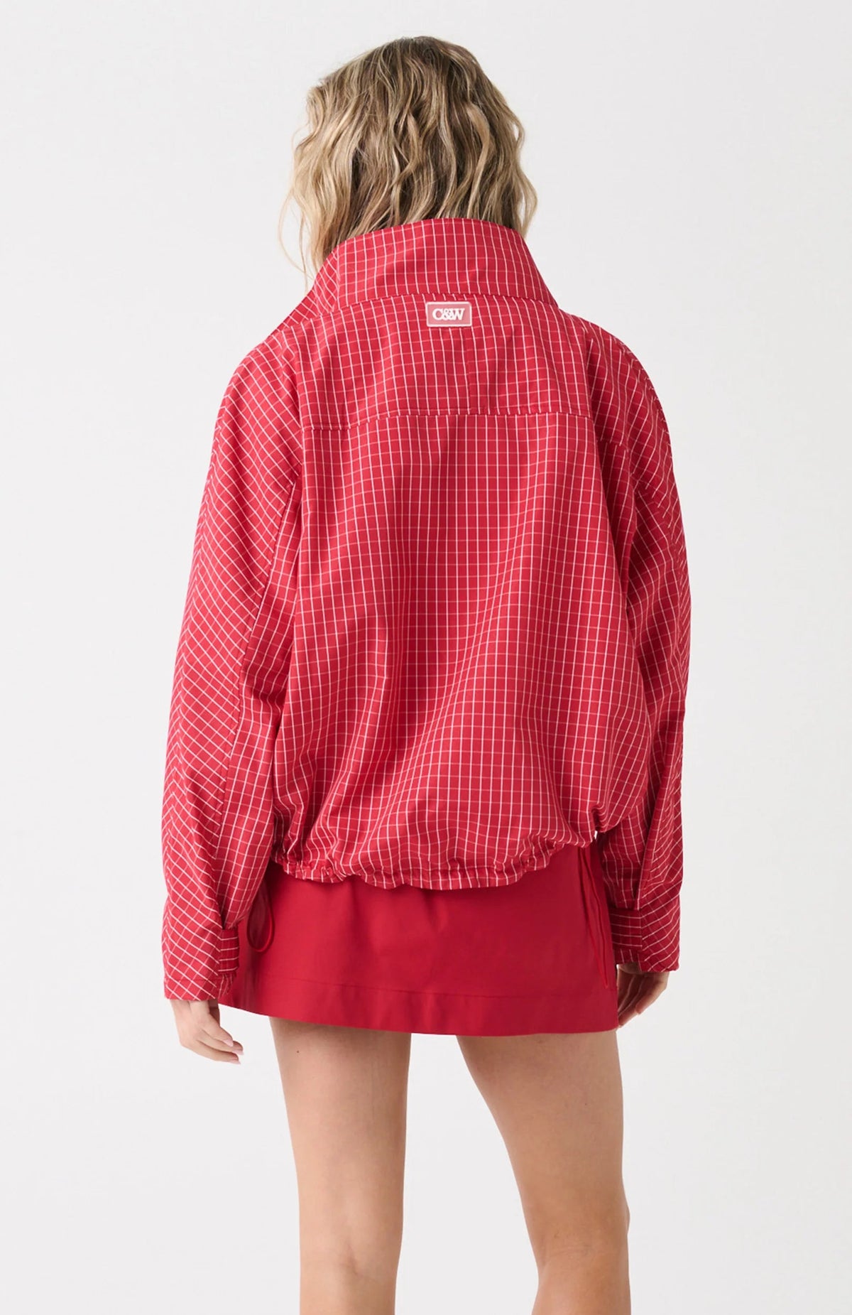 Beau Spray Jacket - Red Check Cartel and Willow