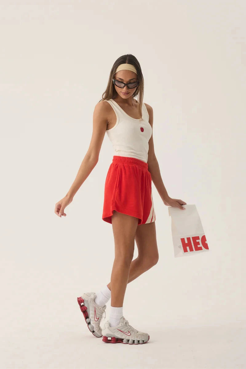 Tropiques Terry Short - Apple Red Araminta James