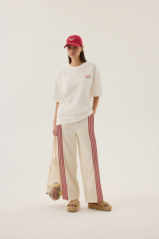 Chillin Oversized Tee - Snow