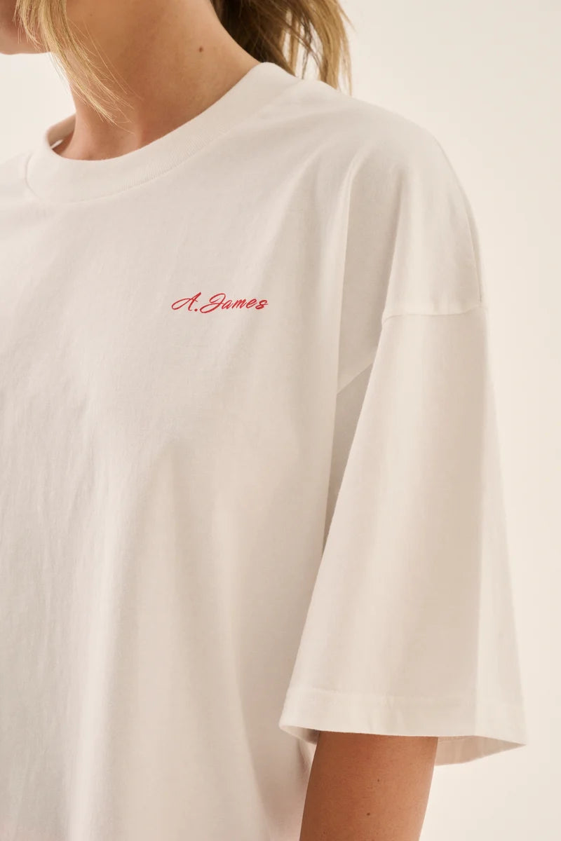 Palmera Sun Tee - Warm White Araminta James