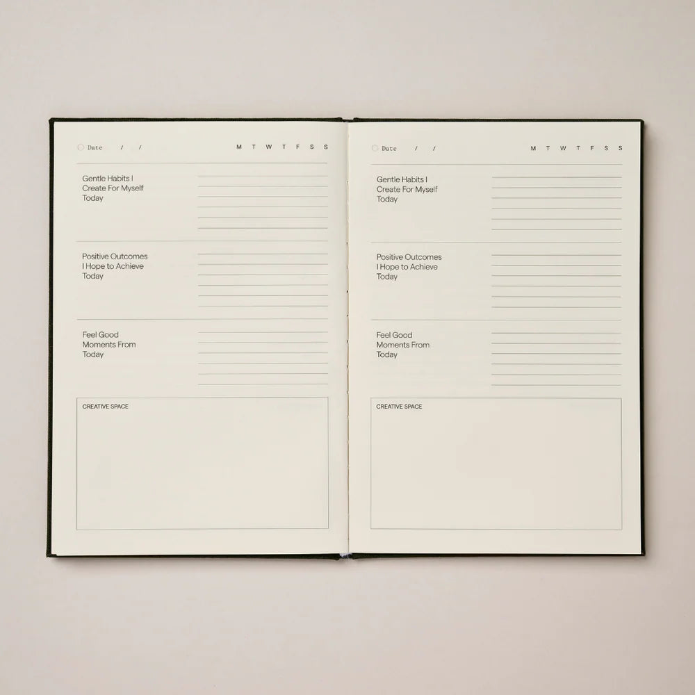 Positive Outcomes Journal - Olive Gentle Habits