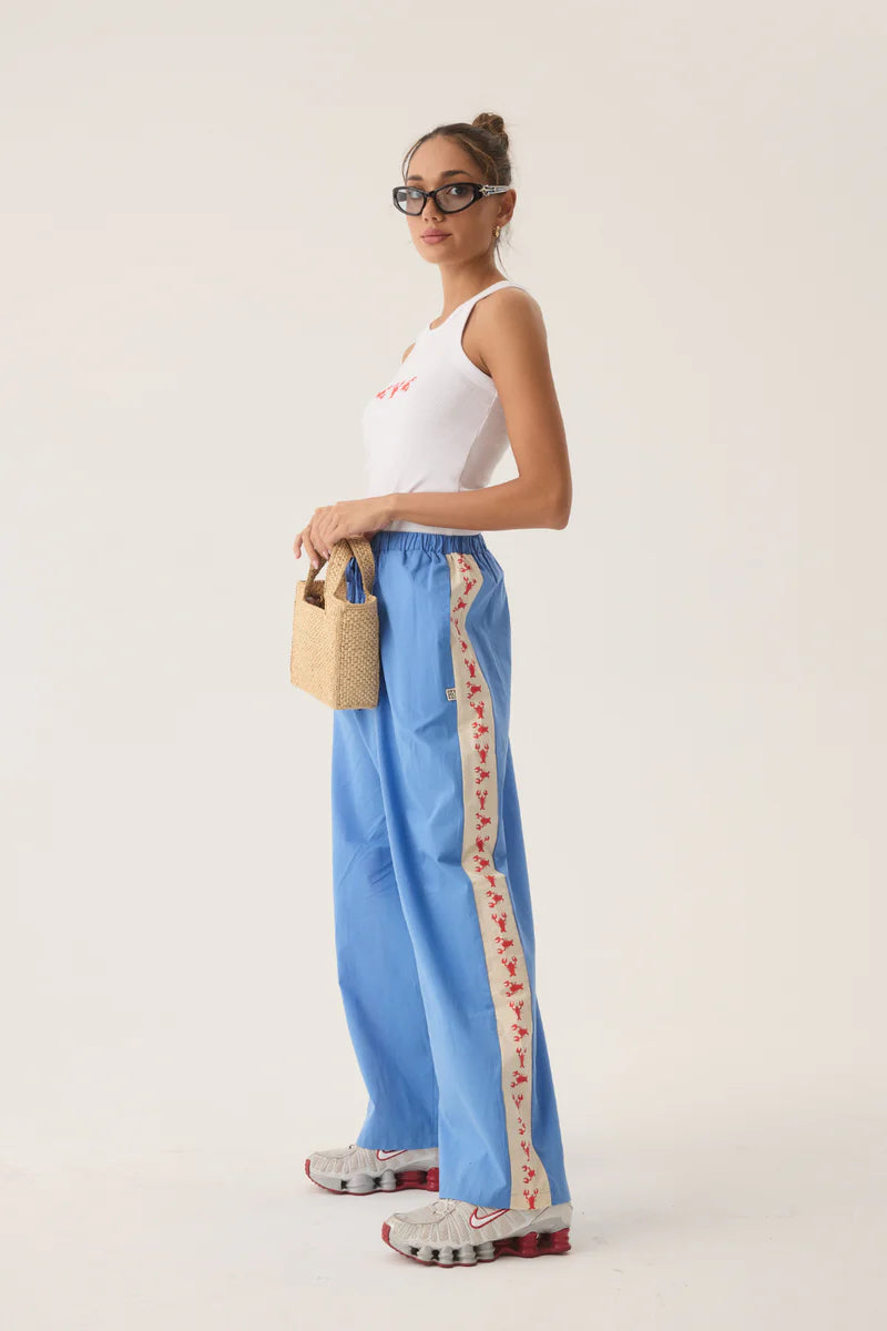 Lobster Pant - French Blue Araminta James