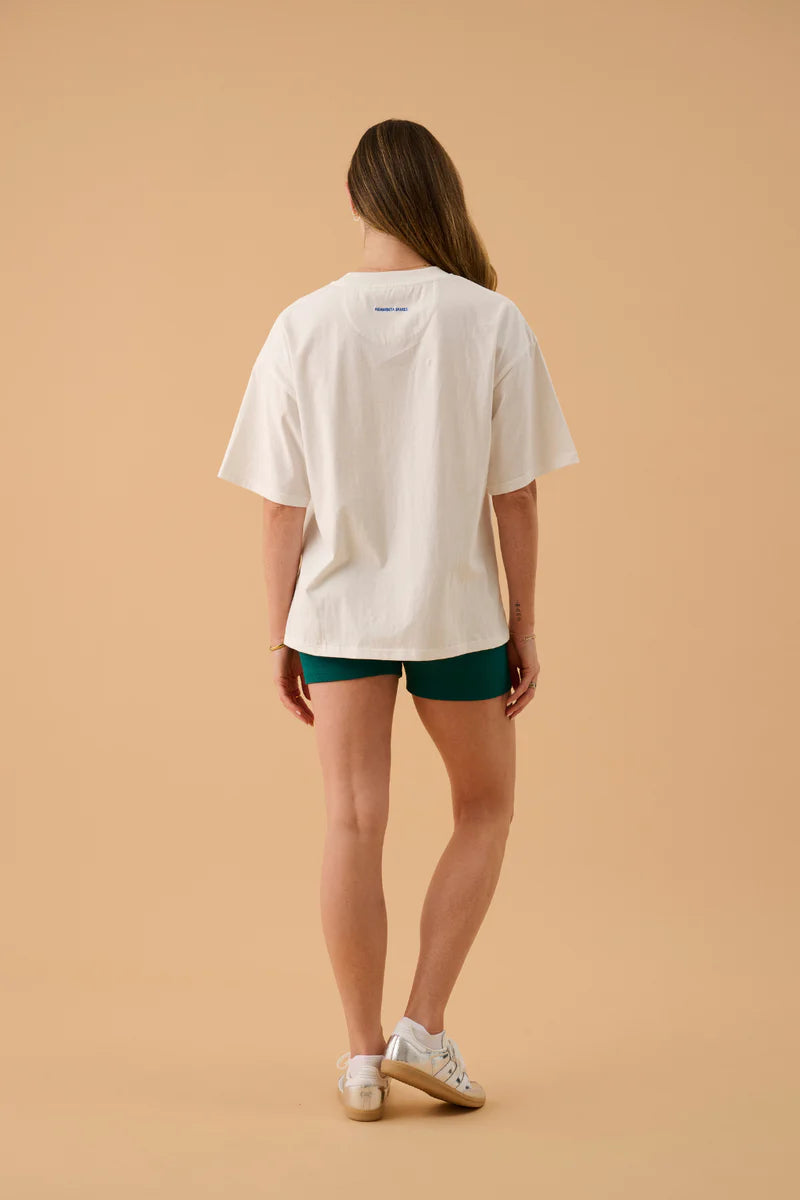 Sun Oversized Tee - Warm White Araminta James