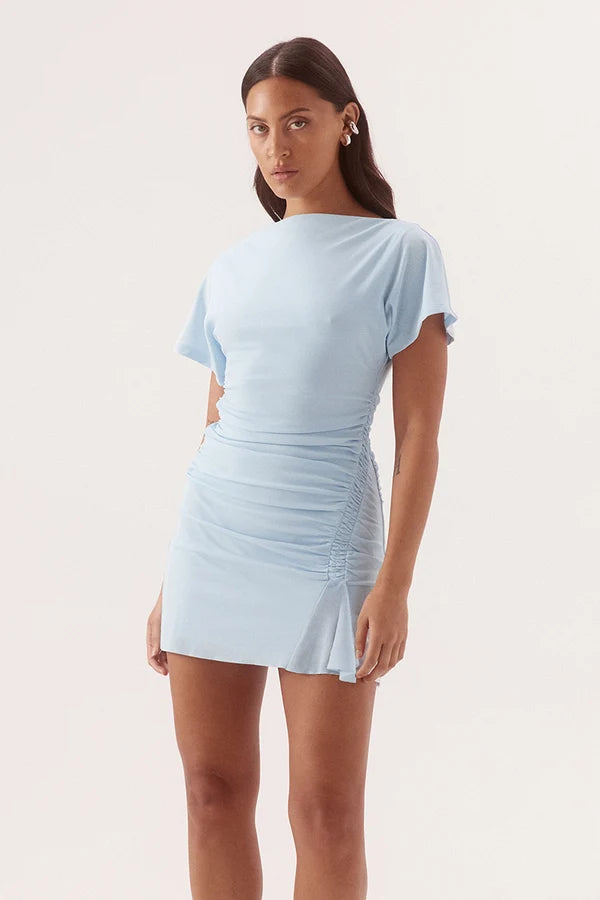 Vera Mini Dress - Sky Sovere