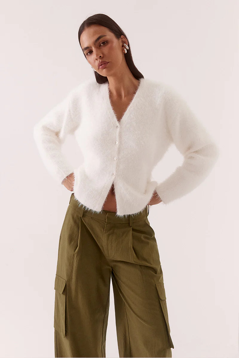 Sabine Cargo Pants - Khaki Sovere