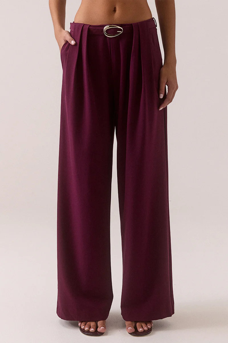 Hari Pant - Plum Sovere