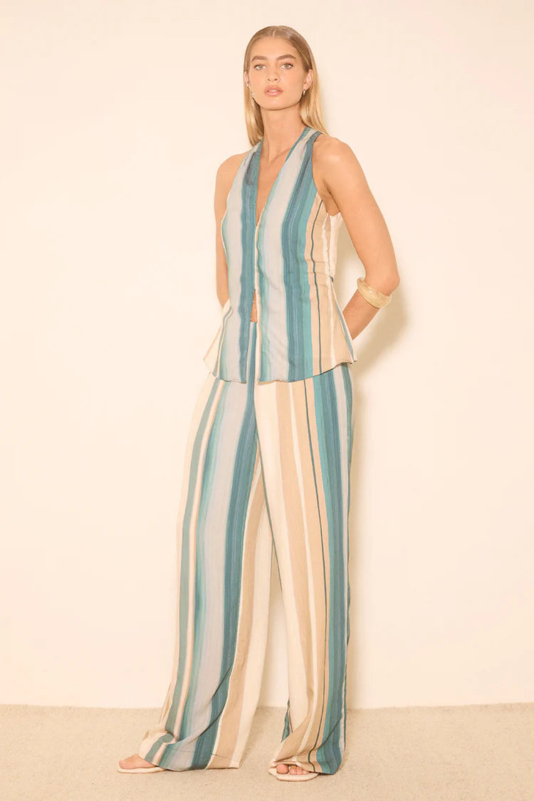 Mirage Stripe Top Mon Renn