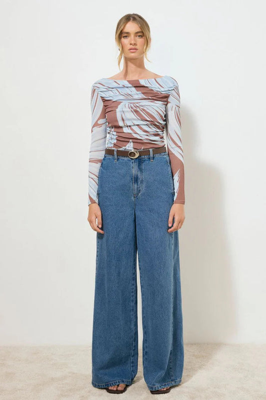 Heirloom Floral Top - Heirloom Floral Mon Renn