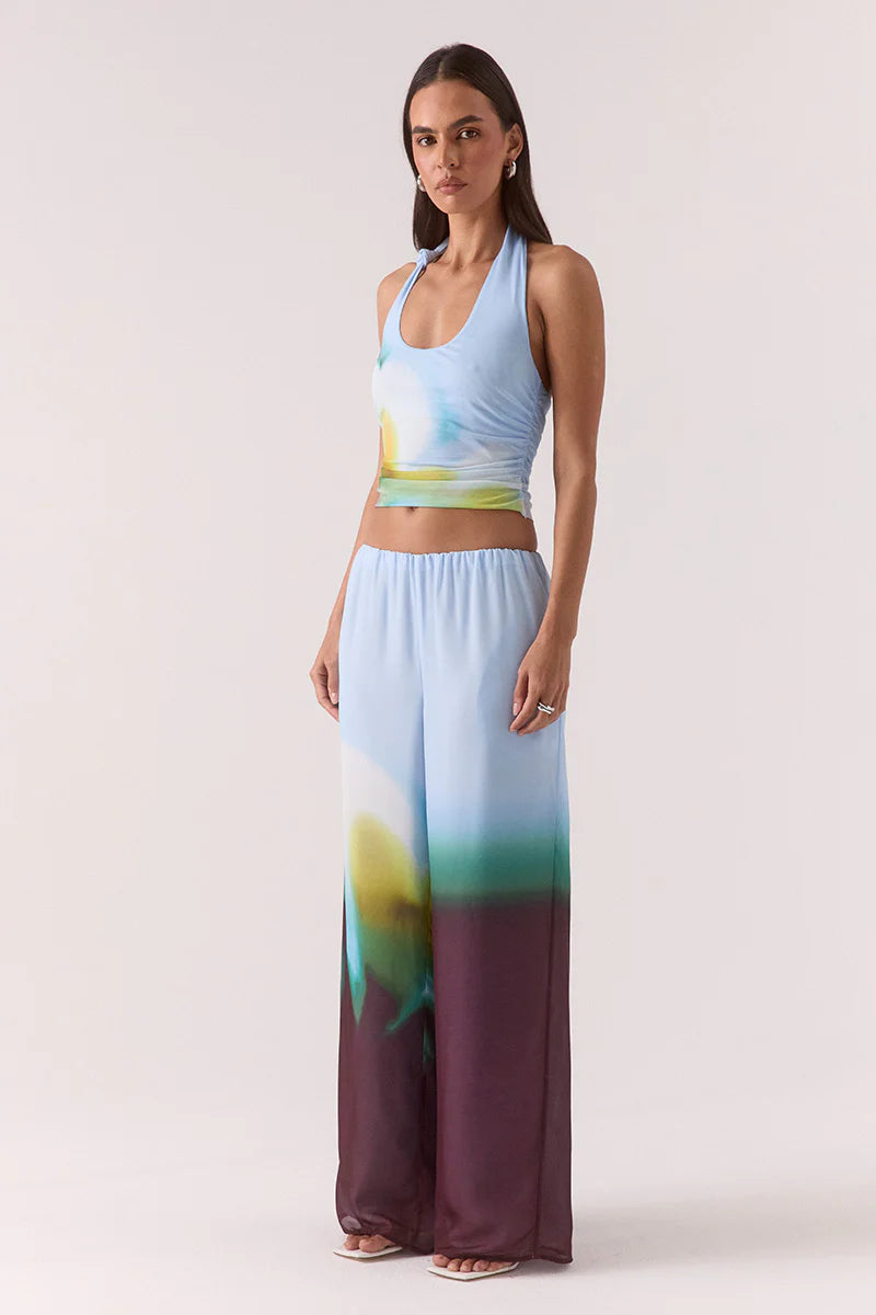 Zinnia Pant - Azure Sovere