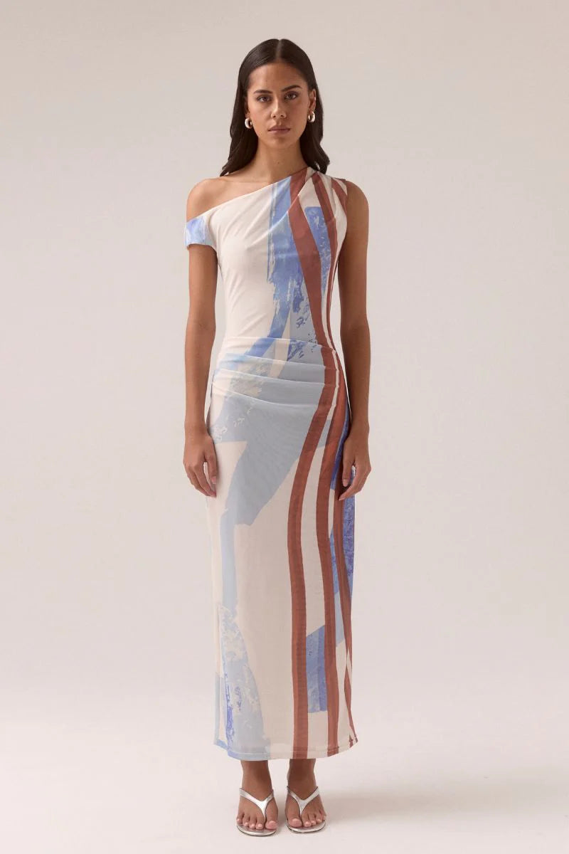 Hunter Mesh Dress - Blue Spice Sovere