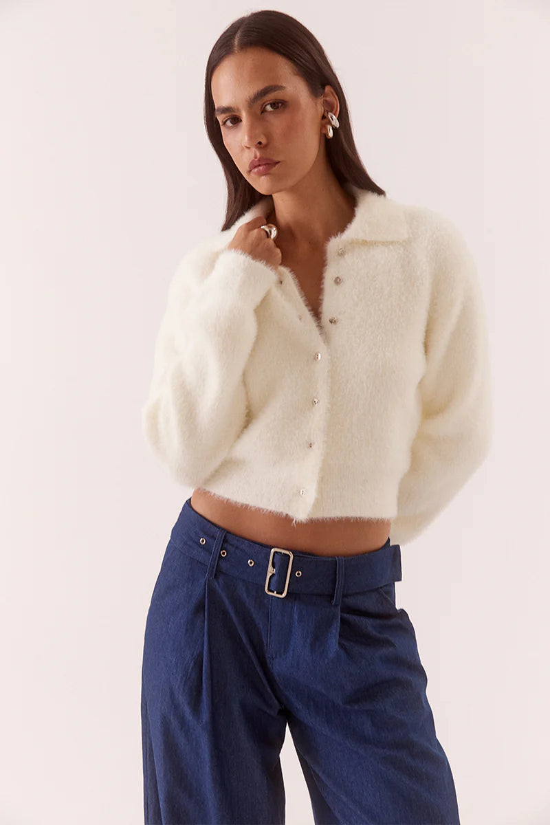 Fenna Knit - Chalk Sovere