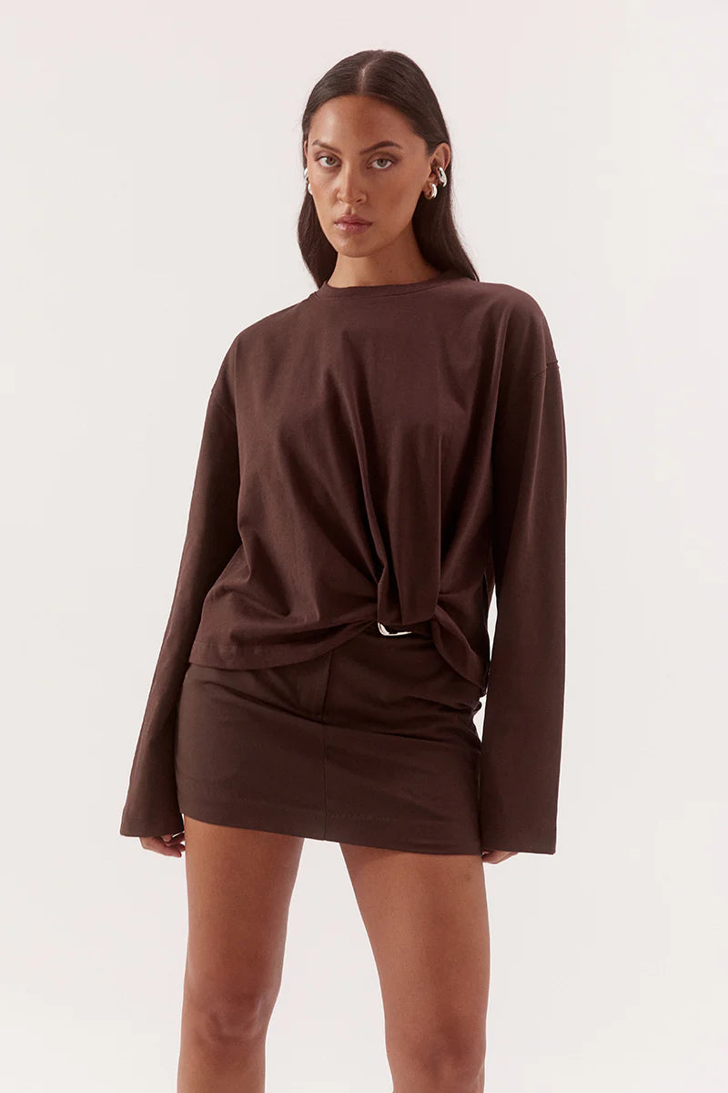 Izel Longsleeve - Espresso Sovere