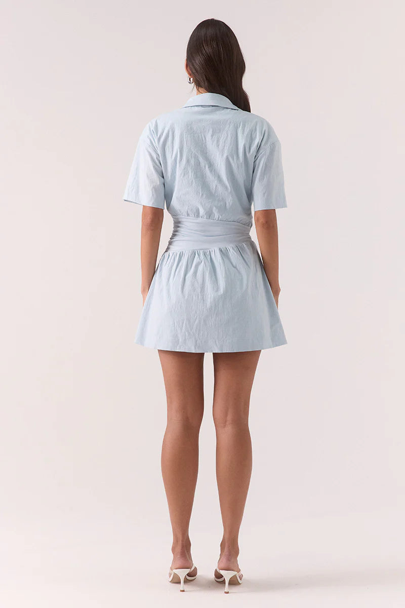 Atlas Mini Dress - Vista Blue Sovere