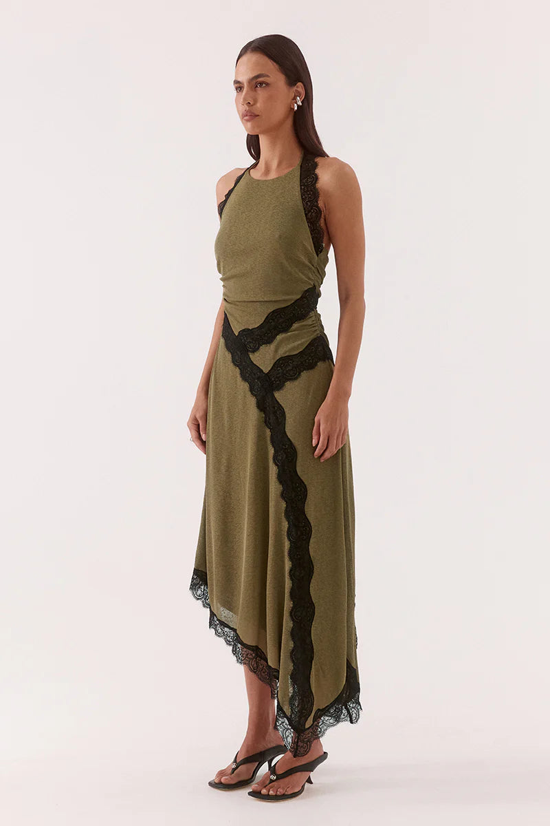Loni Dress - Olive Sovere