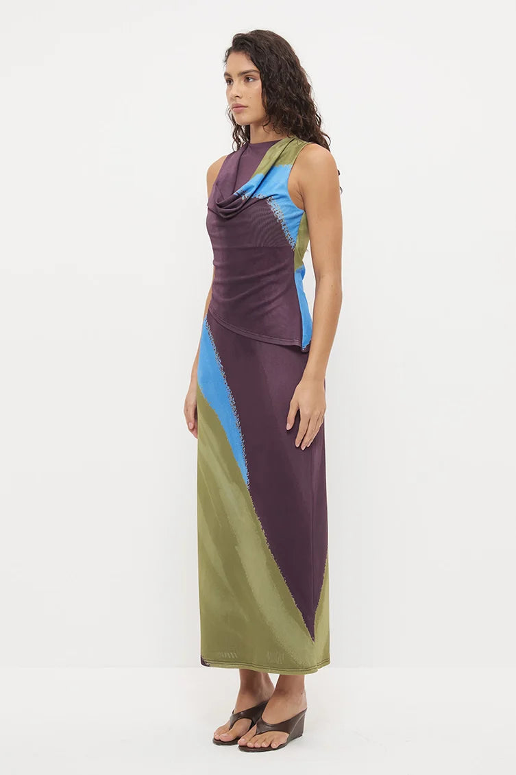 Sense Dress - Painterly Aura Mon Renn