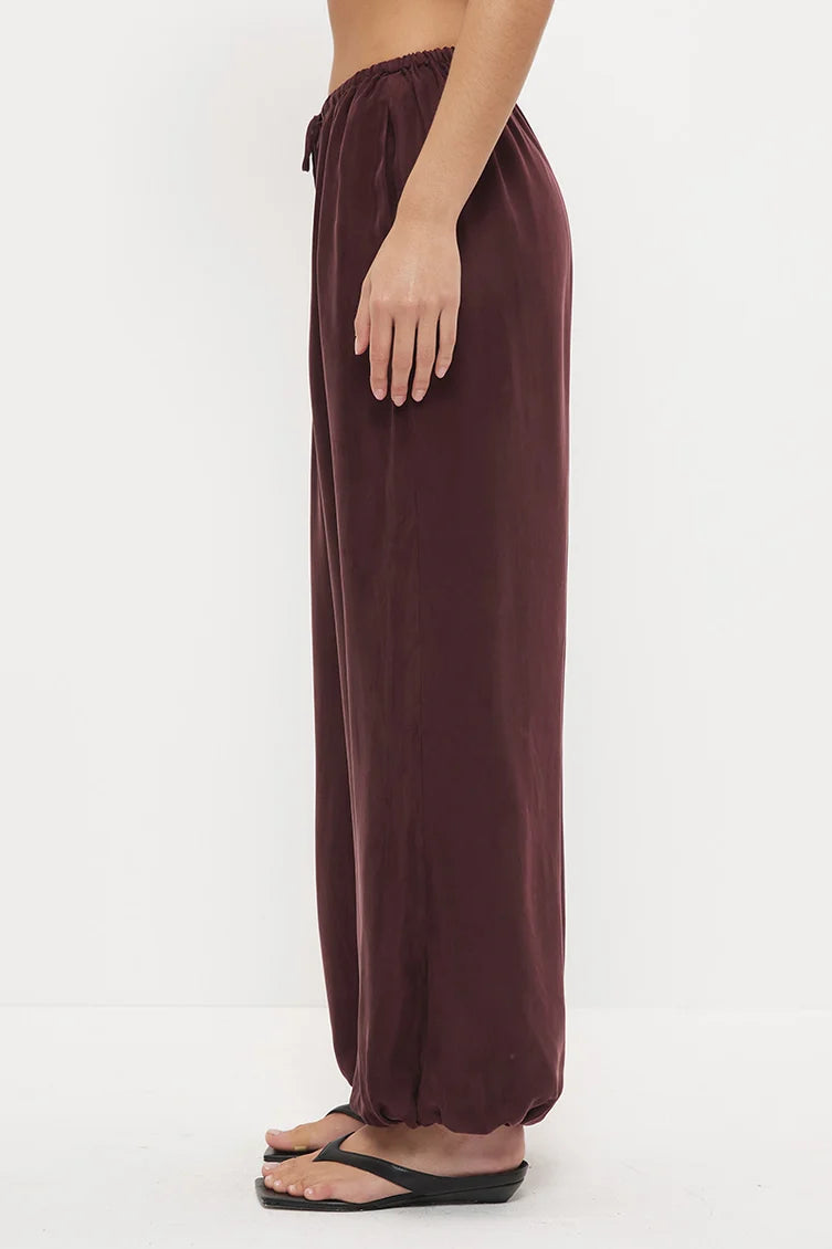 Eadie Harem Pant - Chestnut Mon Renn