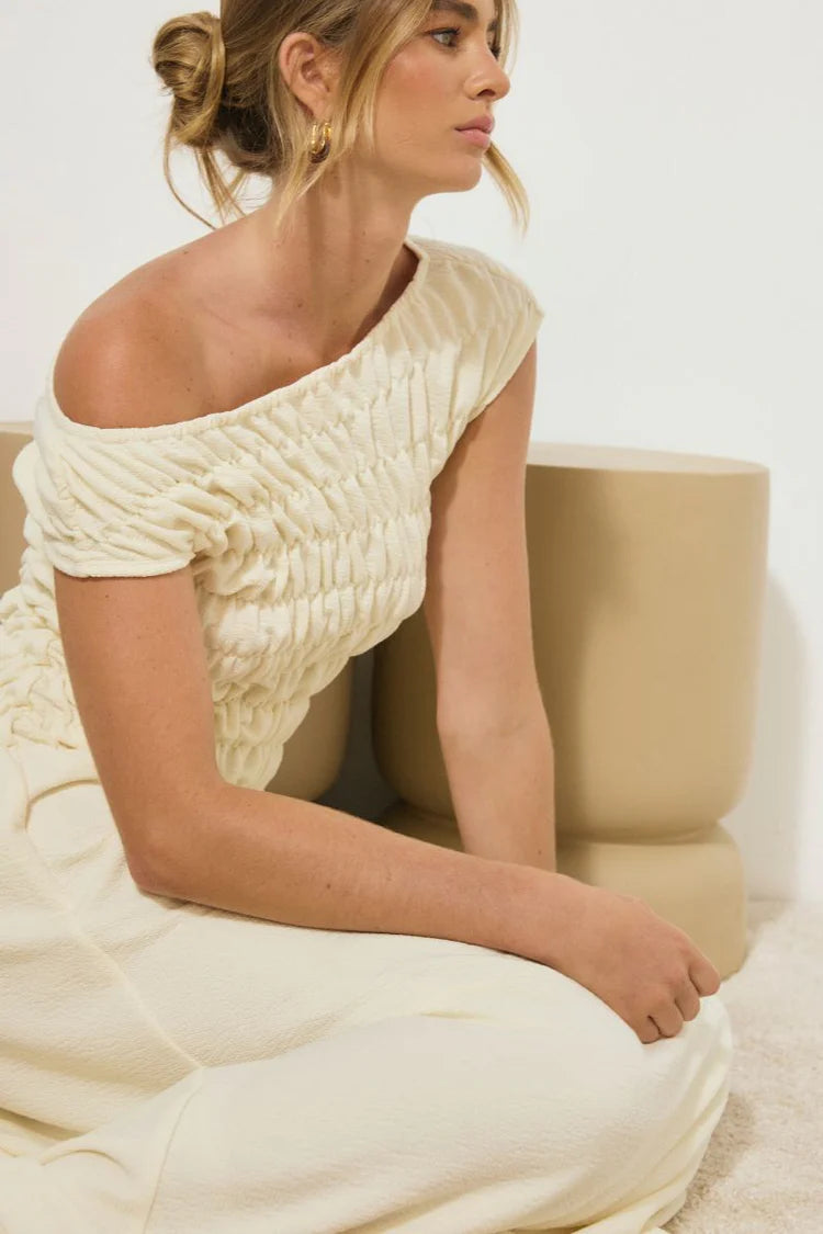 Lily Dress - Cream Mon Renn
