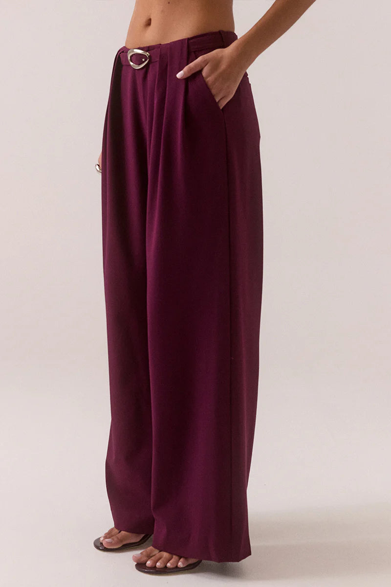 Hari Pant - Plum Sovere