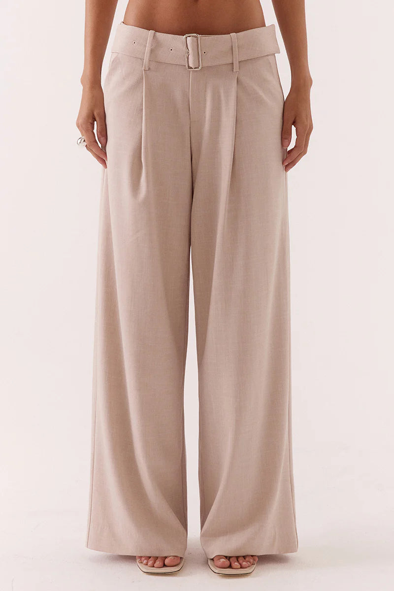 Deena Pant - Beige Sovere