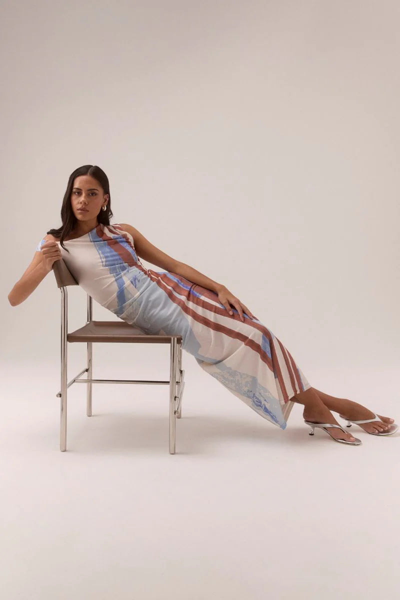 Hunter Mesh Dress - Blue Spice Sovere