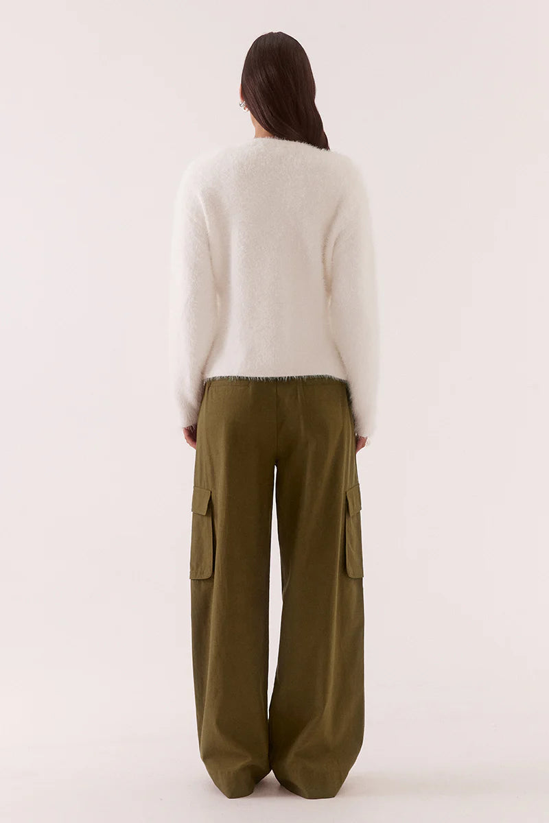 Sabine Cargo Pants - Khaki Sovere