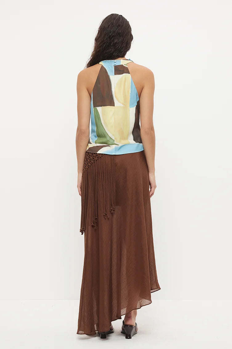 Essence Top - Abstract Painterly Mon Renn