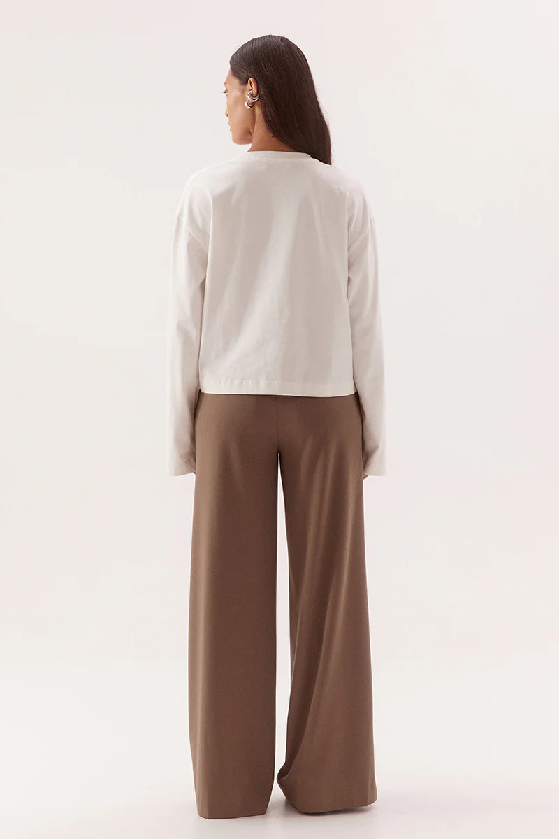 Izel Longsleeve - Chalk Sovere