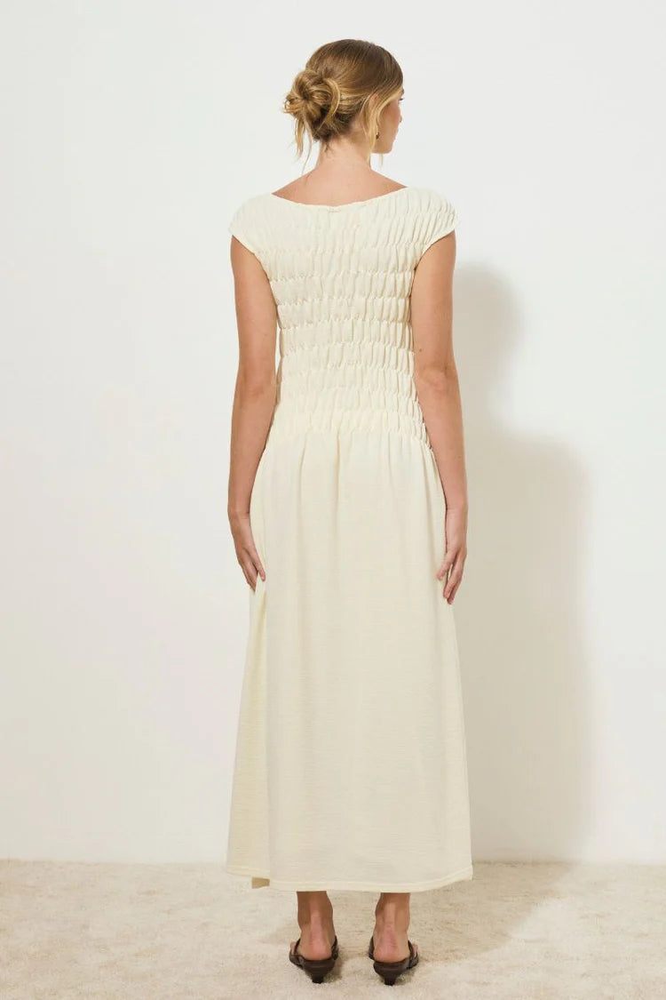 Lily Dress - Cream Mon Renn