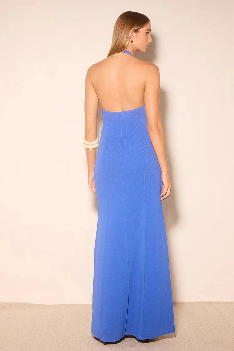 Nile Knit Dress - Azul Blue Mon Renn