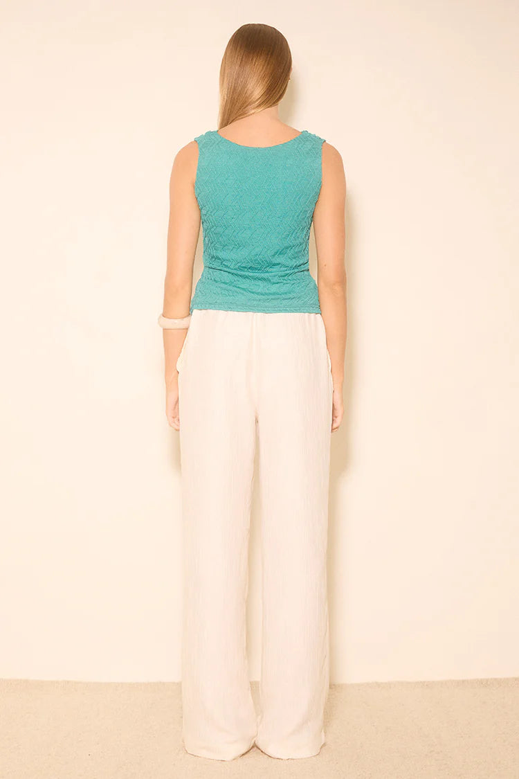 Nola Top - Teal Mon Renn