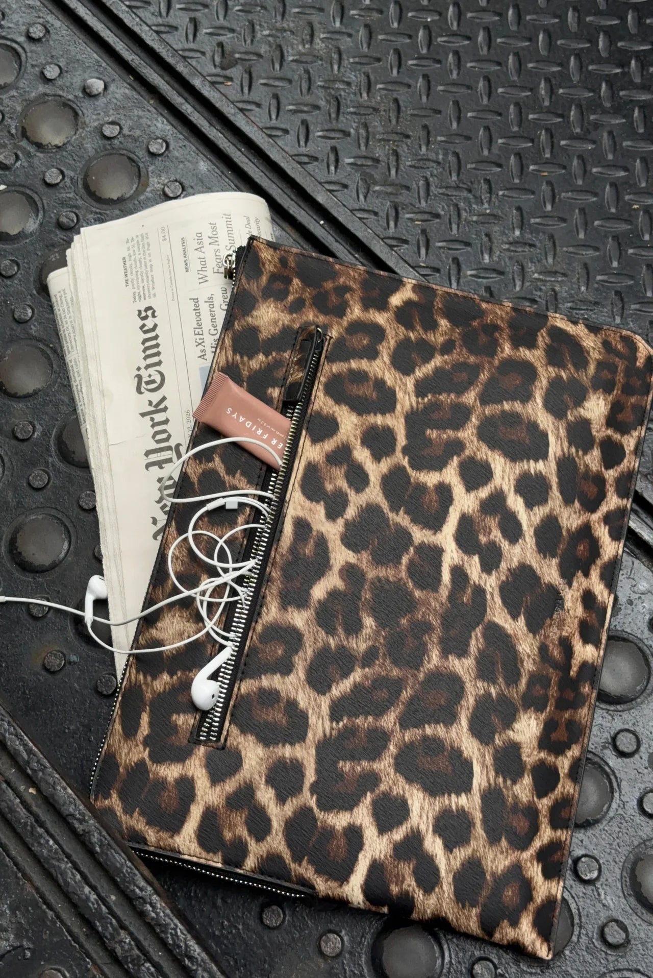 Zoe Laptop Sleeve 13-14" Leopard Georgia Mae