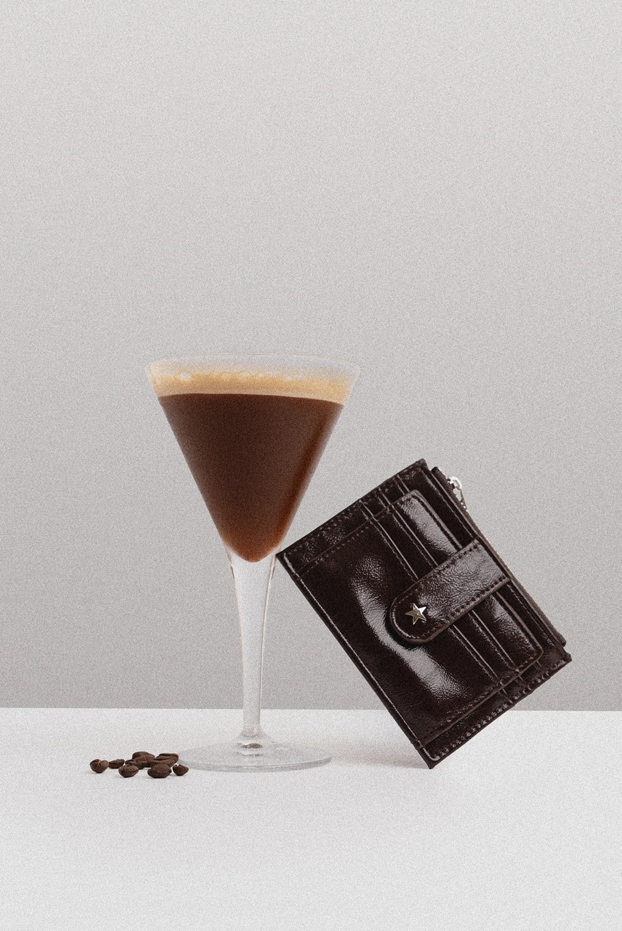 Daisy Card Wallet - Espresso Georgia Mae