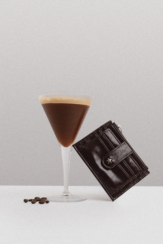 Daisy Card Wallet - Espresso Georgia Mae